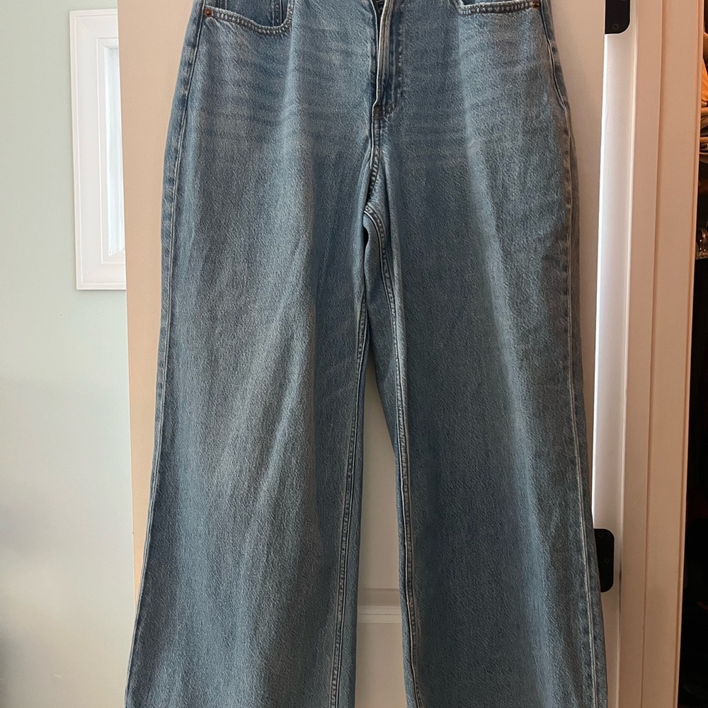 Abercrombie & Fitch Light Blue Flare Jeans